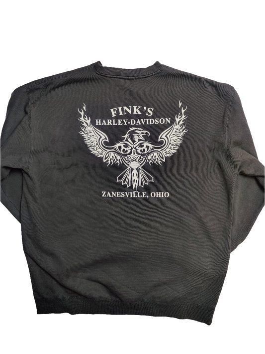 Harley Davidson Fink's Zanesville Ohio Sweatshirt - 2XL