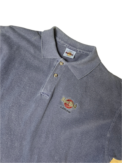 Hard Rock Cafe Cleveland Polo Shirt - Large