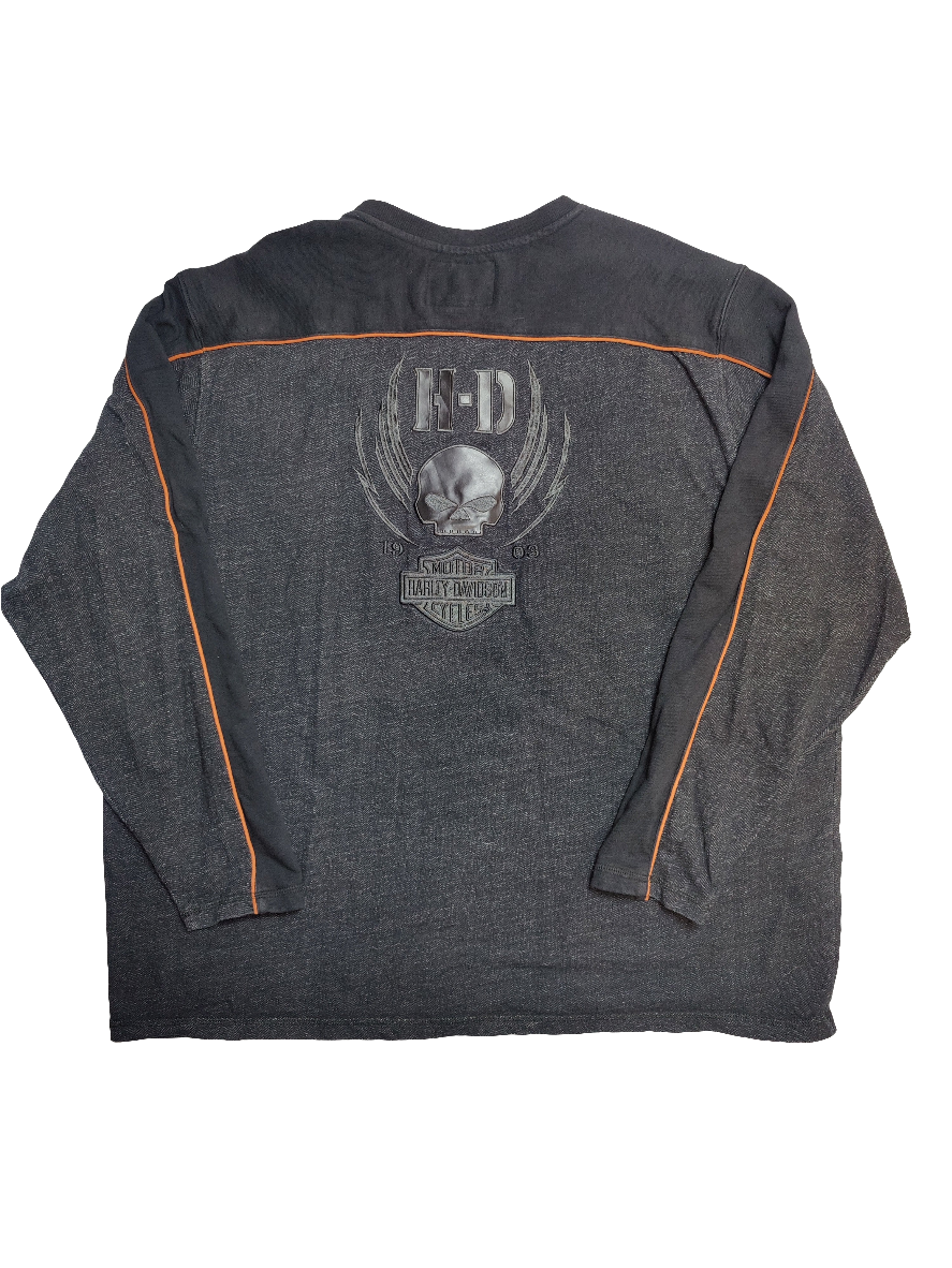 Harley Davidson HD Black Long sleeve T-shirt - 3XL