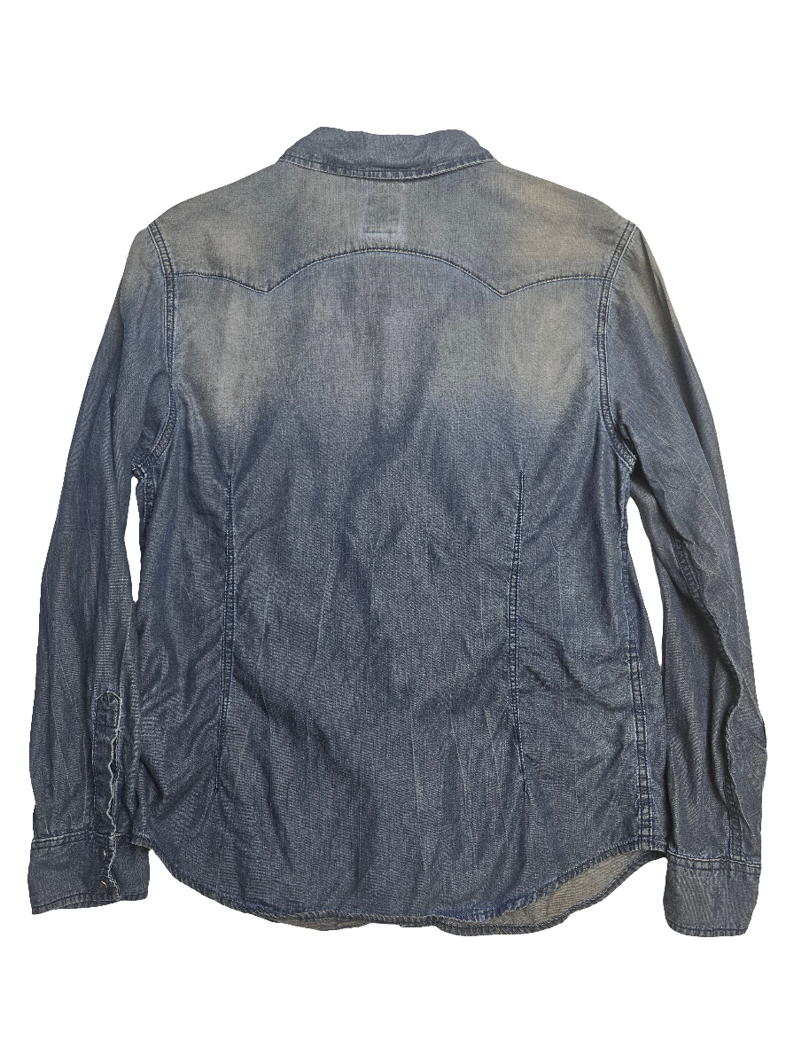 Harley Davidson Denim Shirt - Large
