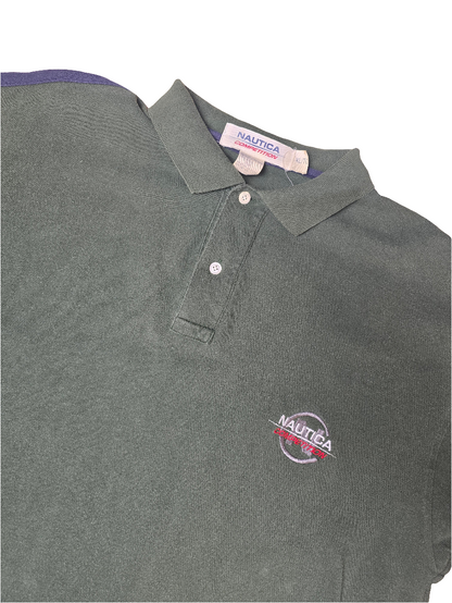 Nautica Competition Green Polo Shirt - XL