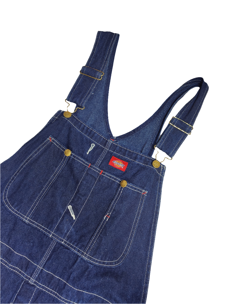 Dickies Denim Dungarees - W34 L32