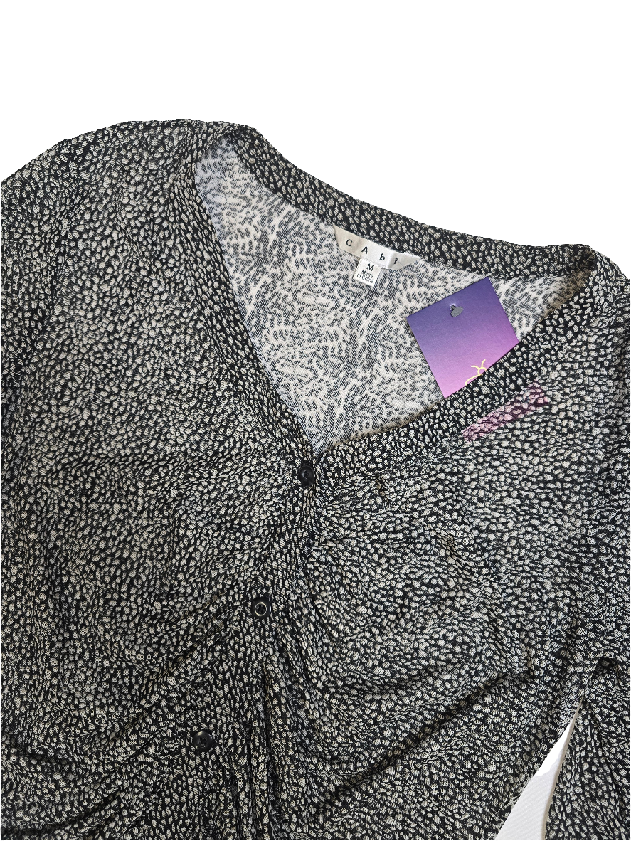 Cabi Y2K Mesh Blouse - 10
