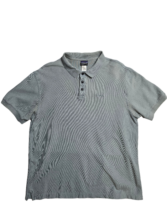 Patagonia Grey Polo Shirt - Large