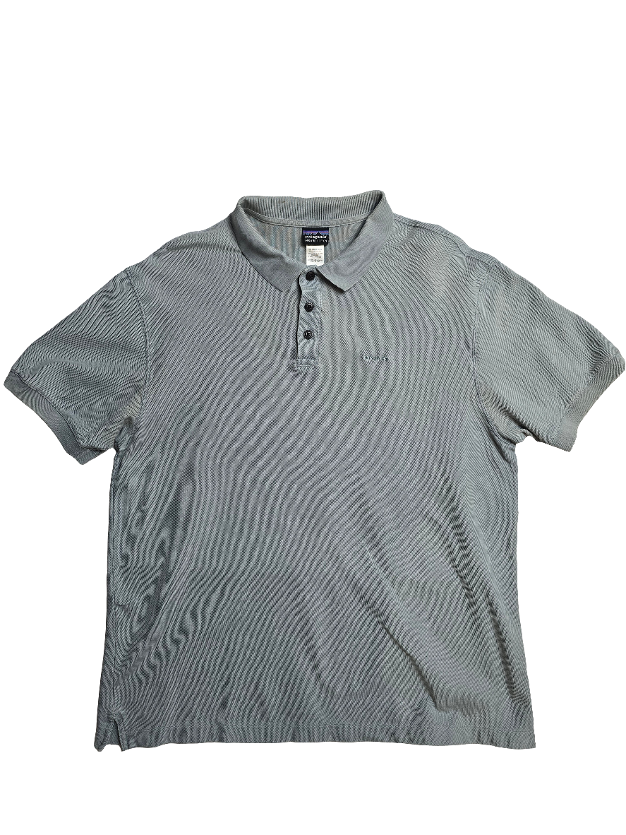Patagonia Grey Polo Shirt - Large