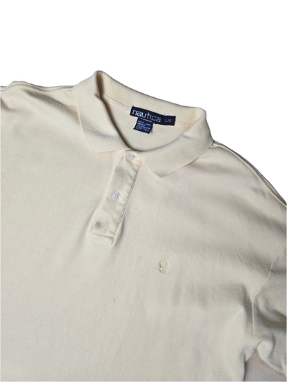Nautica Yellow Polo Shirt - Large
