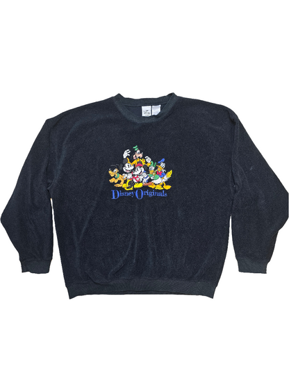 Disney Originals Black Fleece Sweater - XL