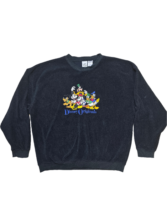 Disney Originals Black Fleece Sweater - XL