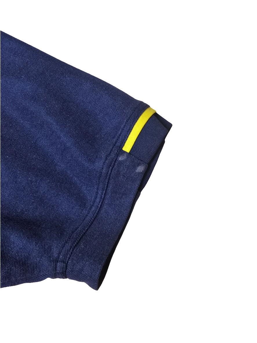 NIKE Michigan Wolverines Polo Shirt - Large
