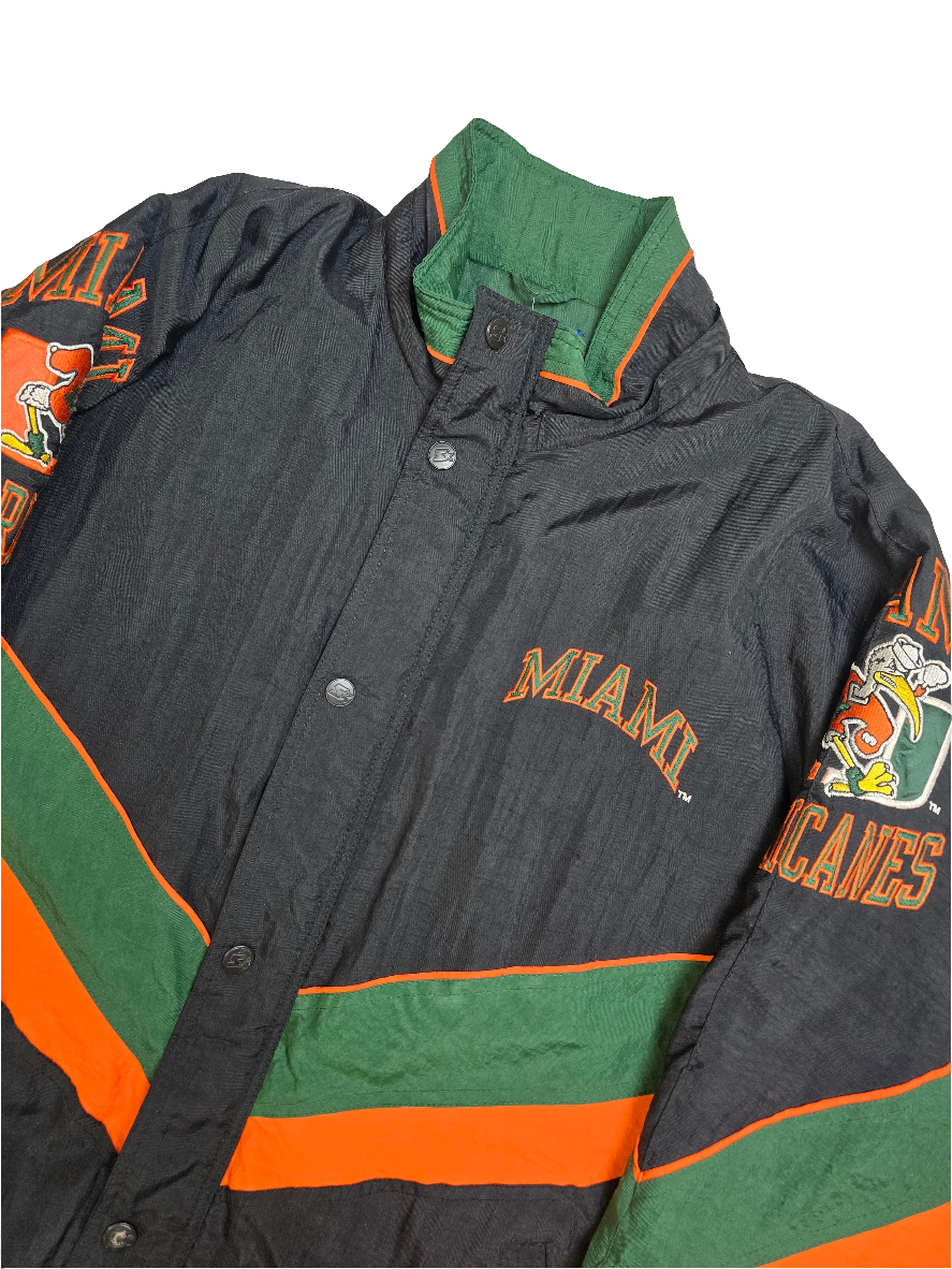 Starter Miami Hurricanes NFL Heavyweight Pro Sport Jacket - 2XL
