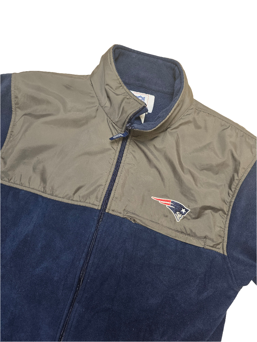 New England Patriots NFL Full Zip Fleece - Medium