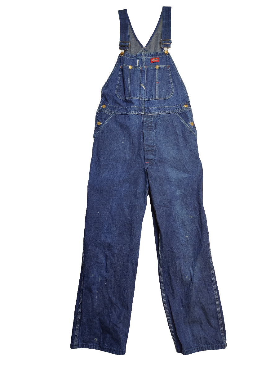 Dickies Denim Dungarees - W34 L30