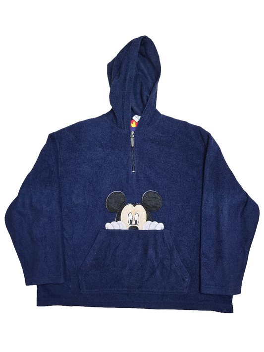 Disney Mickey Mouse Fleece Hoodie - Large