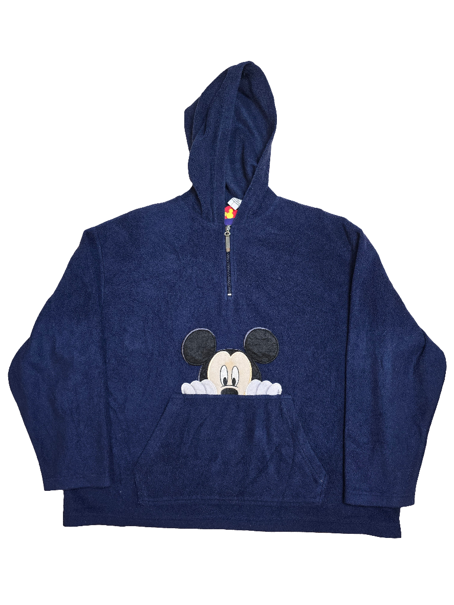 Disney Mickey Mouse Fleece Hoodie - Large