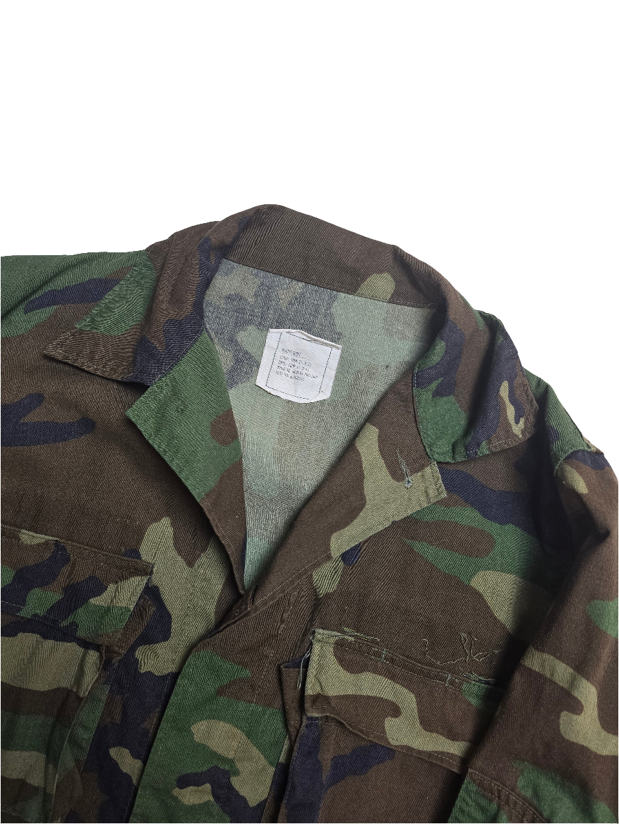 US Woodland Camo NATO Shirt - Medium