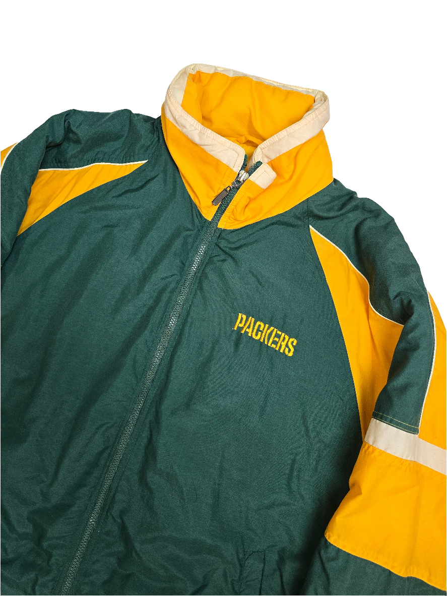 First Down Green Bay Packers NFL Heavyweight Pro Sport Jacket - XL