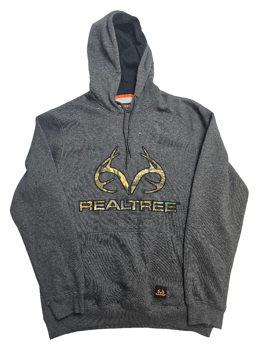 Boston Traders Realtree Grey Hoodie - Medium