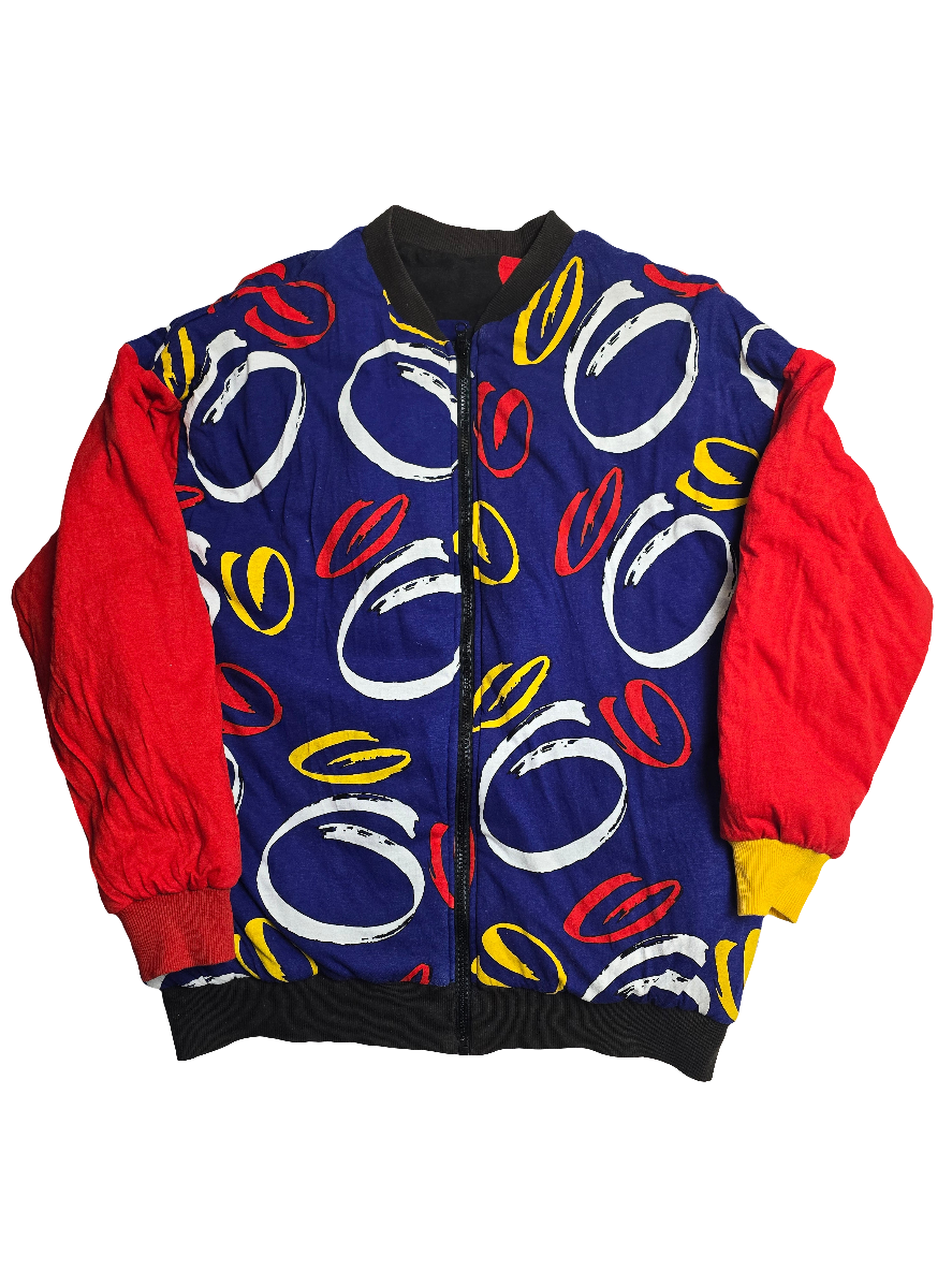 Disney Mickey Reversible Varsity Jacket - Medium