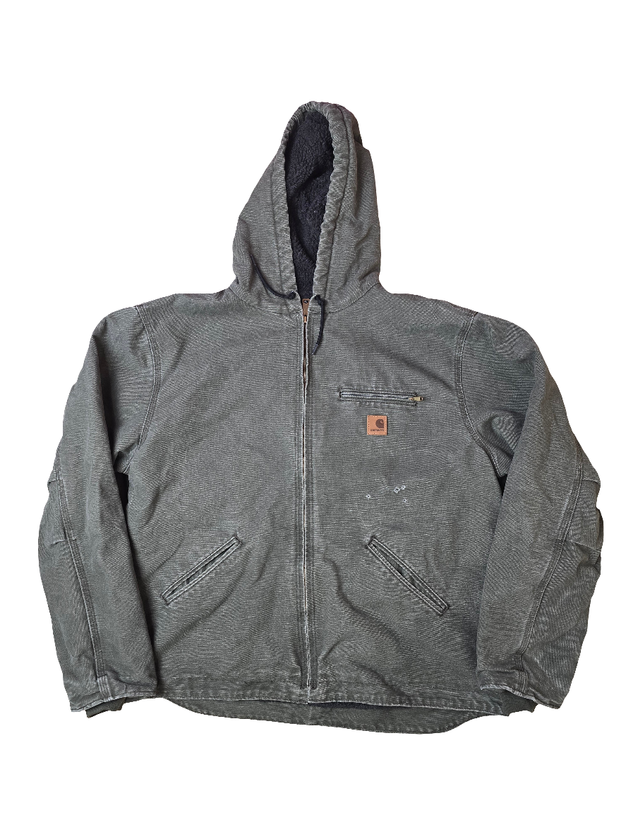 Carhartt Active Sherpa Green Workwear Jacket - XL