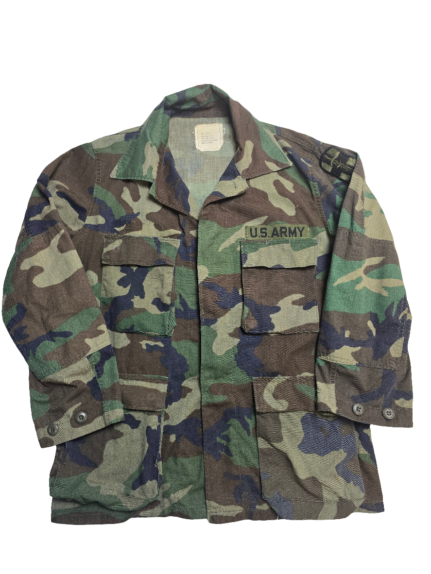 US Woodland Camo NATO US ARMY Shirt - Small