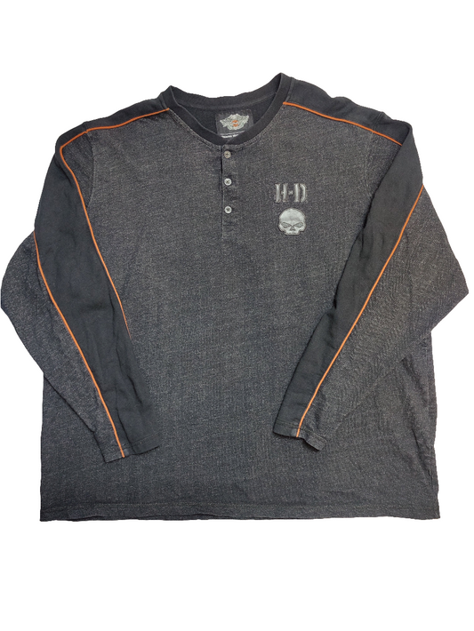 Harley Davidson HD Black Long sleeve T-shirt - 3XL