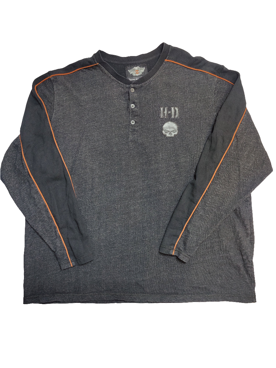 Harley Davidson HD Black Long sleeve T-shirt - 3XL
