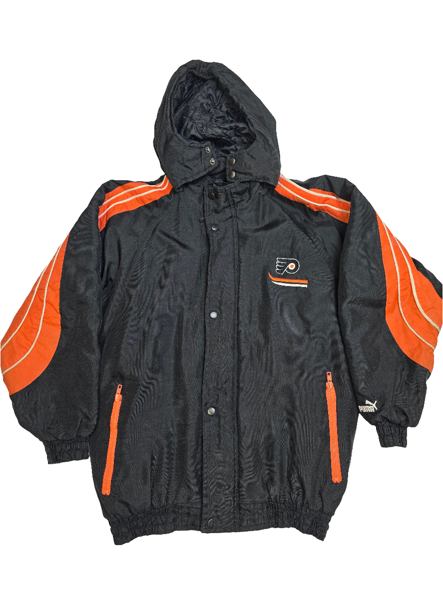 Puma Philadelphia Flyers NHL Pro Sport Heavyweight Jacket - Small