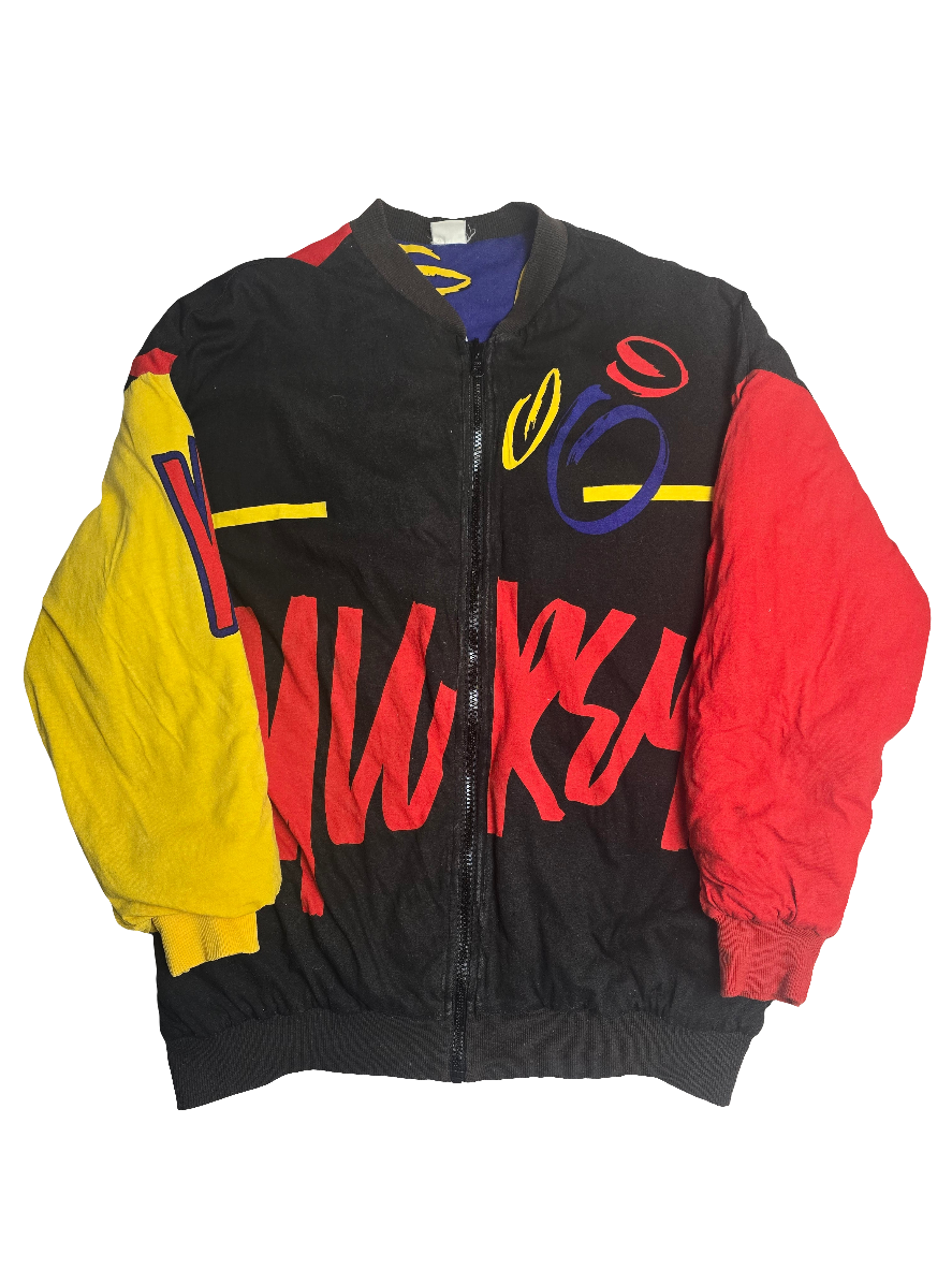Disney Mickey Reversible Varsity Jacket - Medium