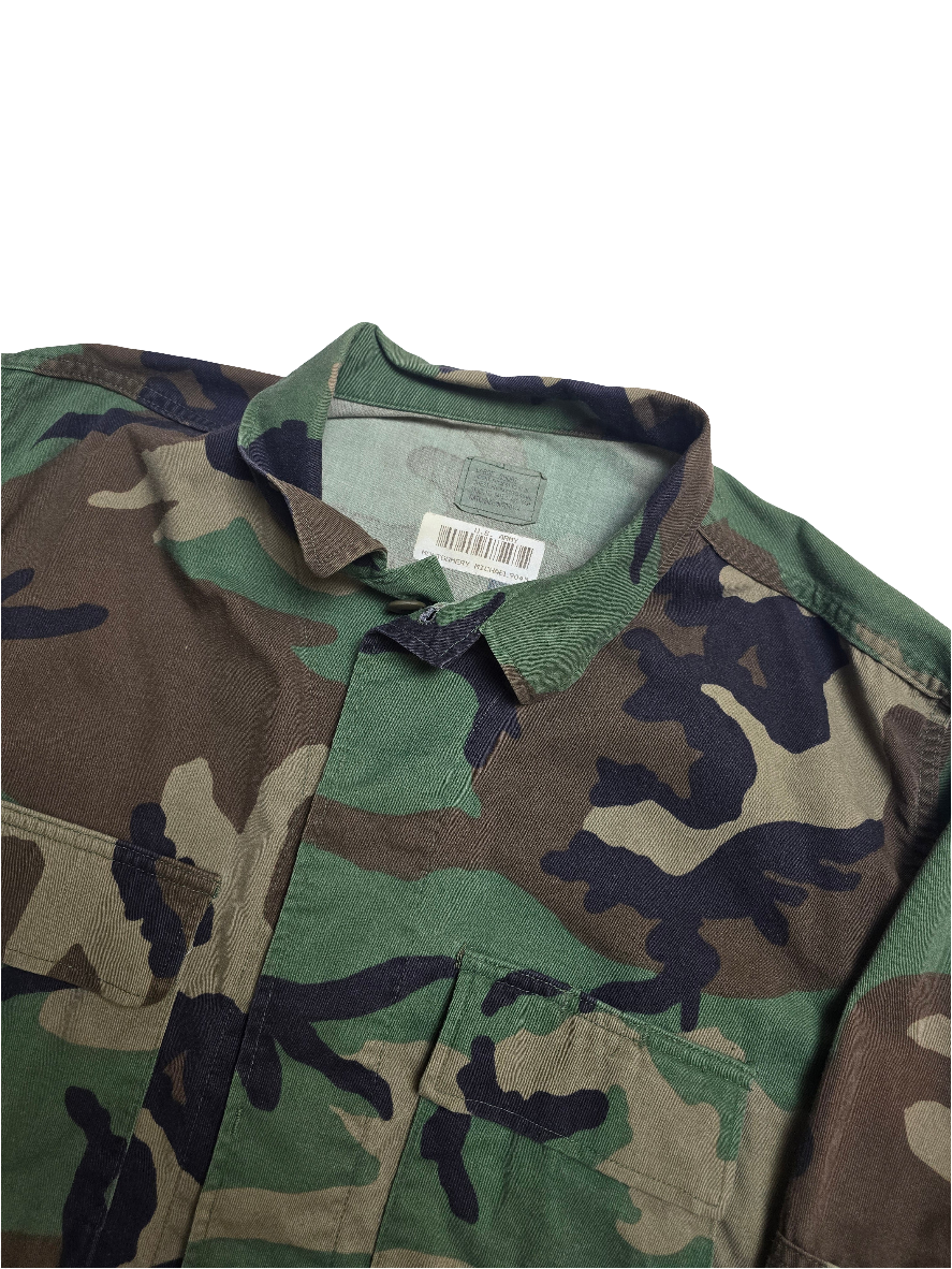 US Woodland Camo NATO Shirt - Large