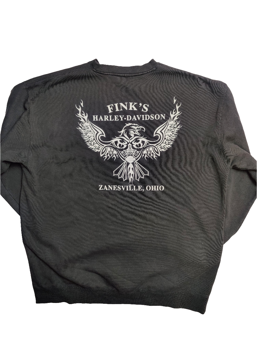 Harley Davidson Fink's Zanesville Ohio Sweatshirt - 2XL
