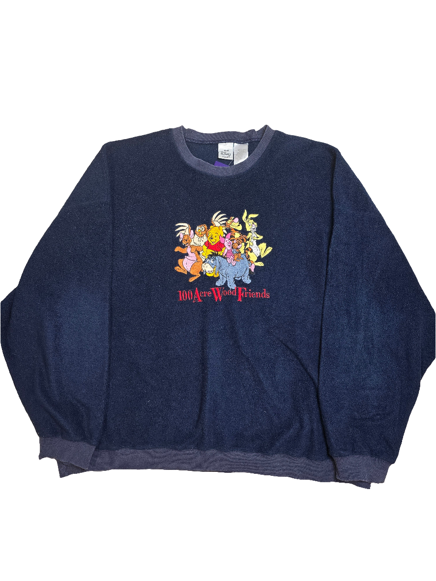 Disney Winnie the Pooh 100 Acre Wood Fleece - 2XL