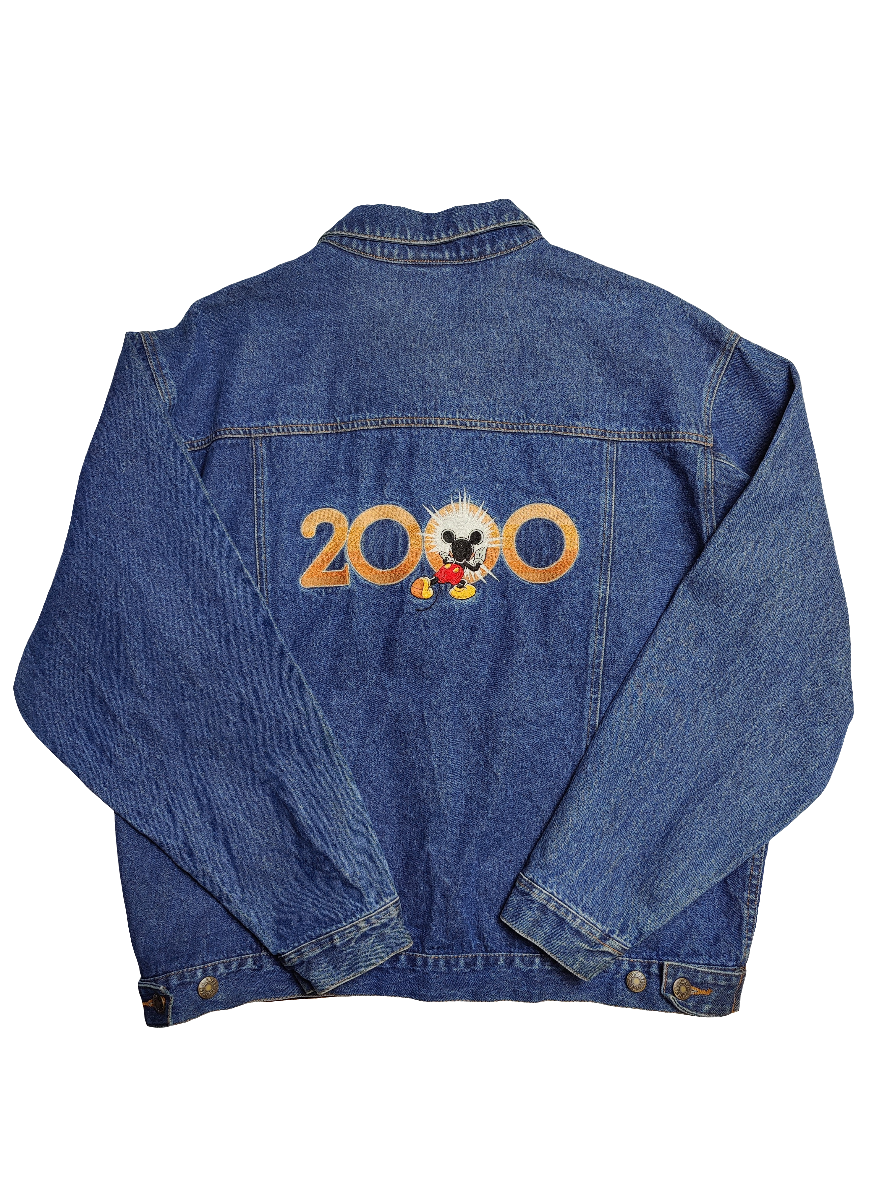 Disney Year 2000 Denim Jacket - Large