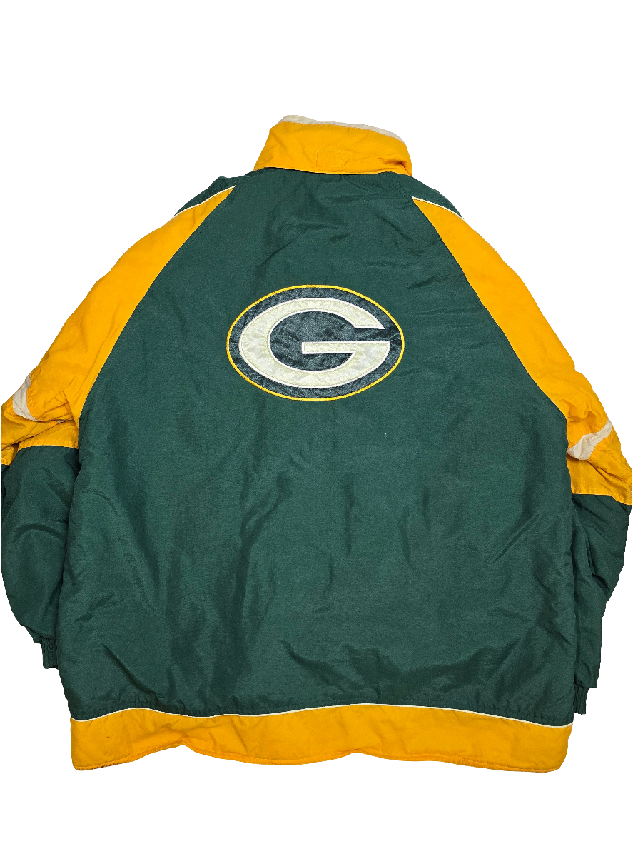 First Down Green Bay Packers NFL Heavyweight Pro Sport Jacket - XL