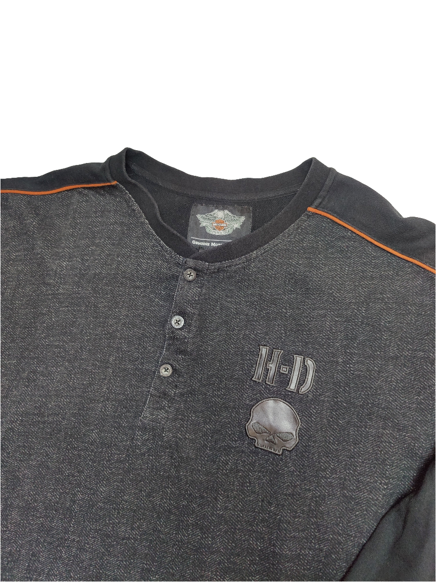 Harley Davidson HD Black Long sleeve T-shirt - 3XL