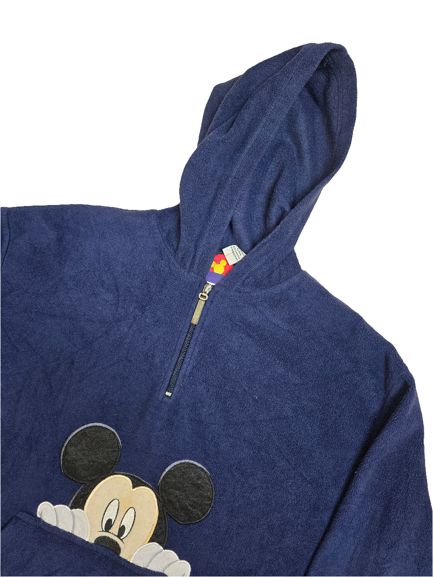 Disney Mickey Mouse Fleece Hoodie - Large