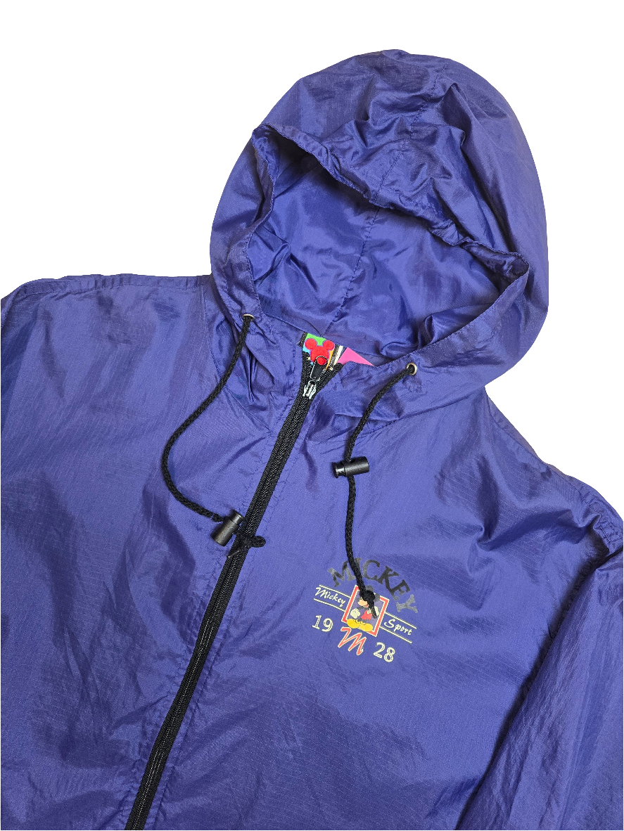 Mickey Unlimited Mickey Sport 1928 Lightweight Hooded Jacket - Large