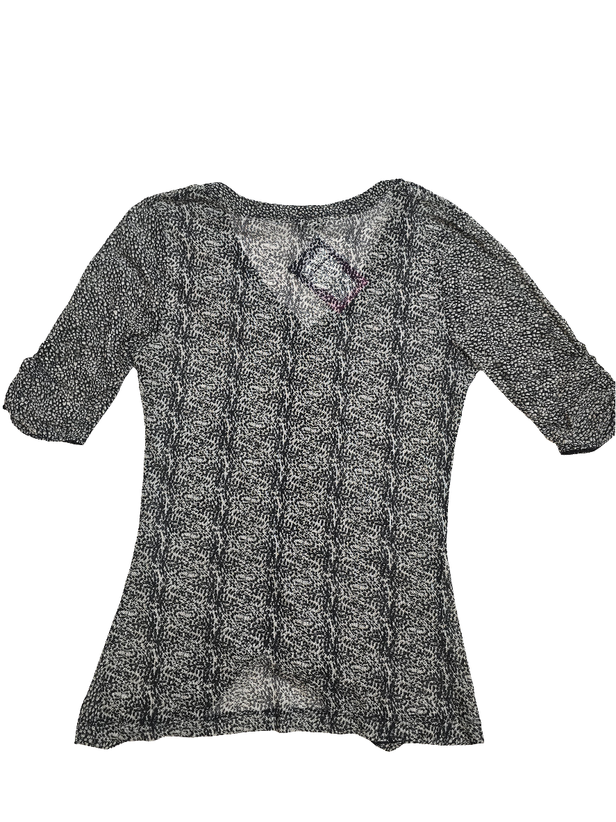 Cabi Y2K Mesh Blouse - 10