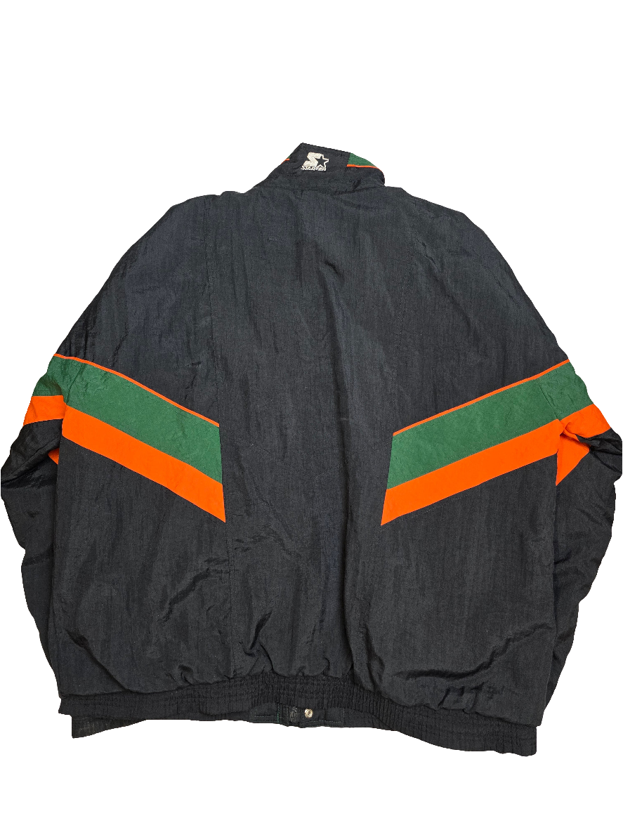 Starter Miami Hurricanes NFL Heavyweight Pro Sport Jacket - 2XL