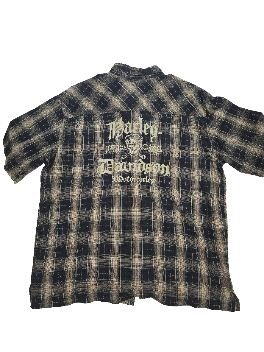 Harley Davidson Checked Shirt - 2XL