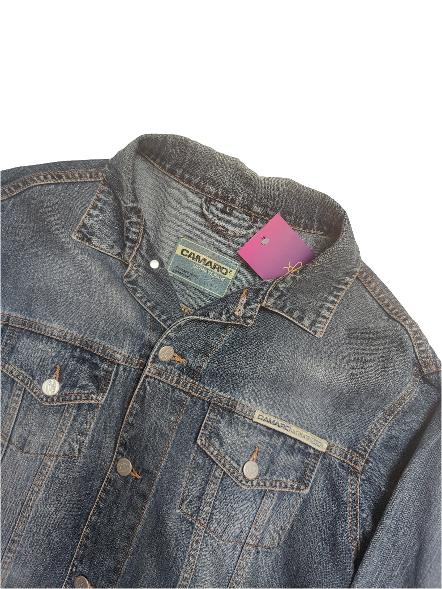 Camaro Ultimate Jeans Denim Jacket - Large