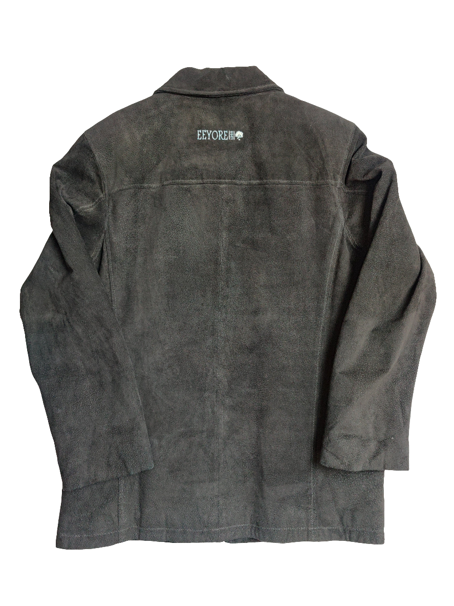 Disney Eeyore True Blue Vintage Suede Leather Jacket - Large