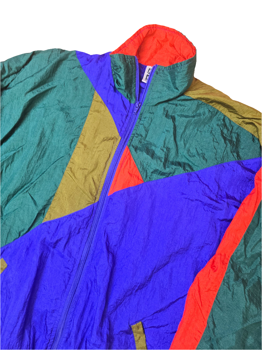 Active Wear Crazy Festival Shell Jacket - Large