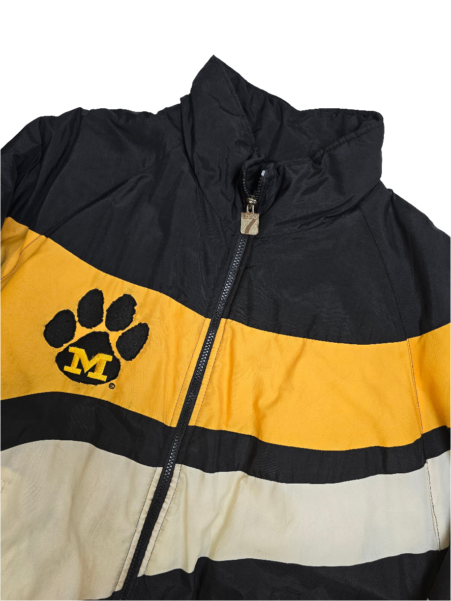 Logo 7 Missouri Tigers NFL Black Pro Sport Jacket - Large
