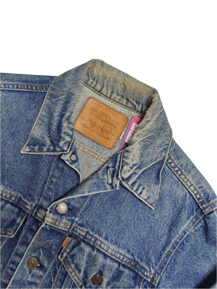 Levi Strauss Blue Denim Jacket - Medium