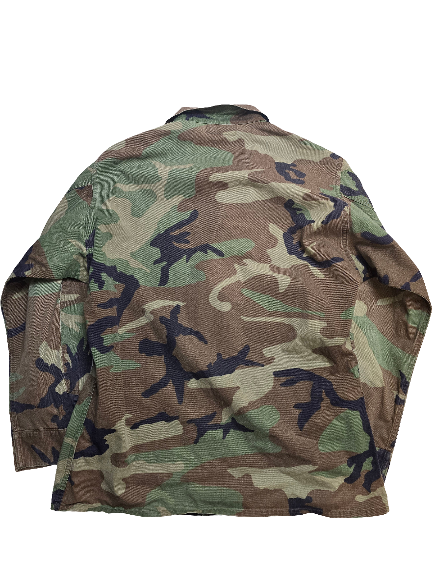 US Woodland Camo Air Force NATO Shirt - Medium