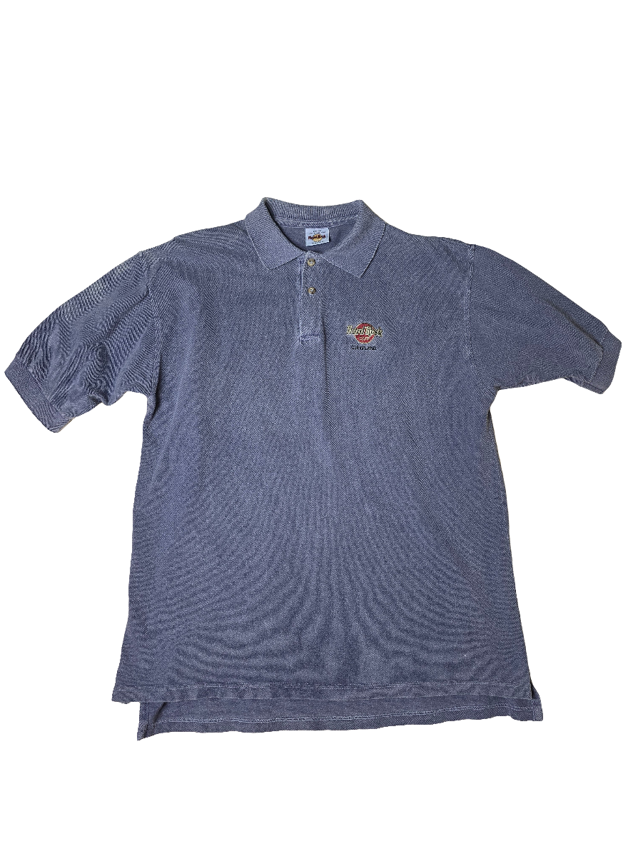Hard Rock Cafe Cleveland Polo Shirt - Large