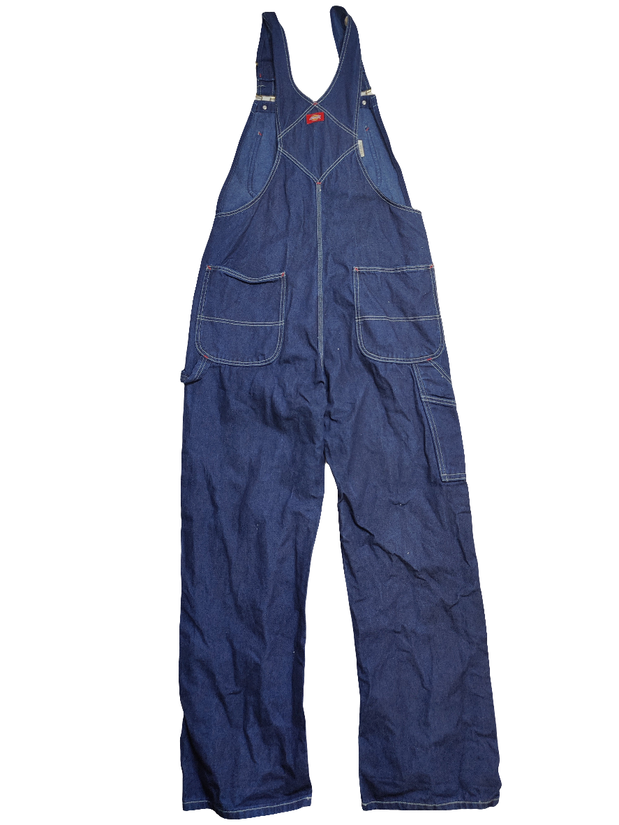 Dickies Denim Dungarees - W34 L32