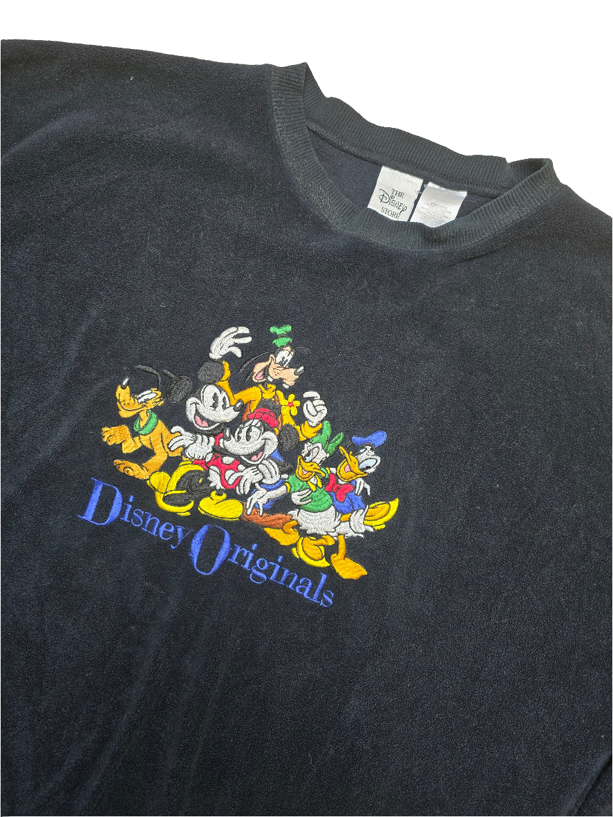 Disney Originals Black Fleece Sweater - XL