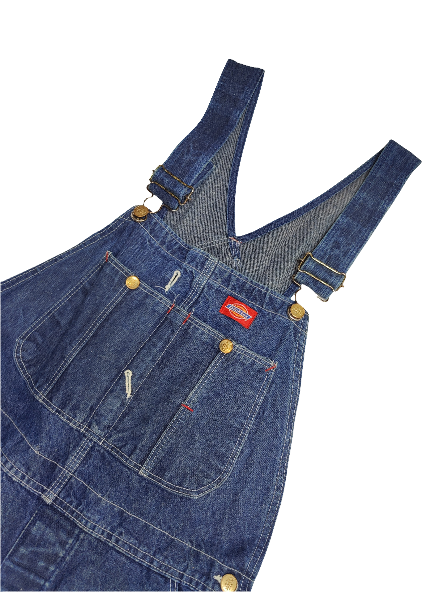 Dickies Denim Dungarees - W34 L30