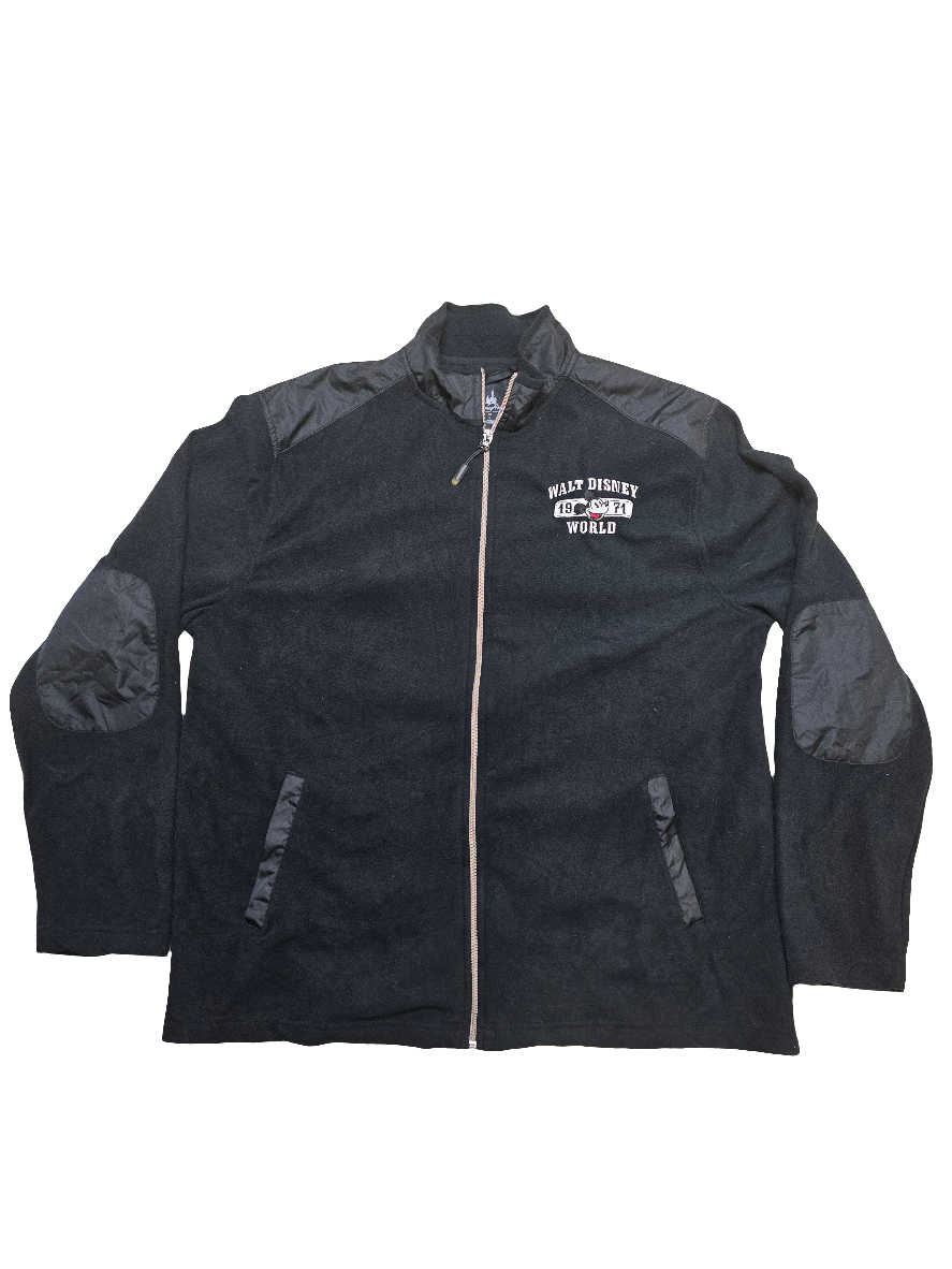Disney World Zip Up Fleece Jacket - Large